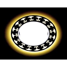 Ambrella Light Lumber built -in LED, G5.3, 3W, white color, D = 90 mm