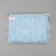 Decorative braid "Furrm", 15 cm, 5 ± 0.5 m, the color of the sky blue