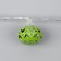 Garland “thread” 4 m with nozzles “ball with ornament”, IP20, transparent thread, 20 LED, glow of multi, 8 modes, 220 V