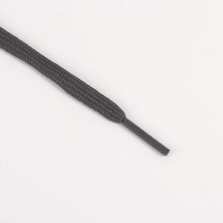 Shoes for shoes, steam, round, d = 5 mm, 90 cm, dark gray color-1