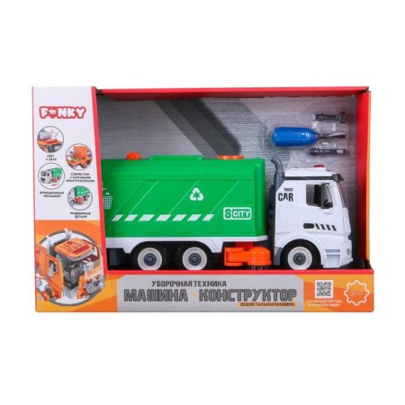 Toy "harvesting machine", light, sound, 30 cm-2