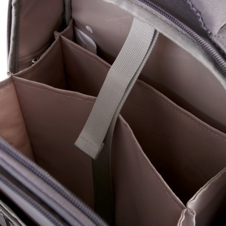 Frame backpack 38 x 30 x 20 cm, Bruno VisConti, Air Force, Gray-9