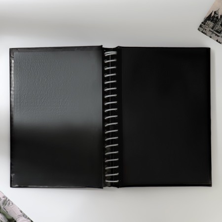 Photo album "Moments of happiness", 20 magnetic sheets, black pages.-4