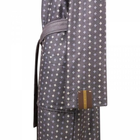 Male bathrobe "Bugatti", size S, color gray-2
