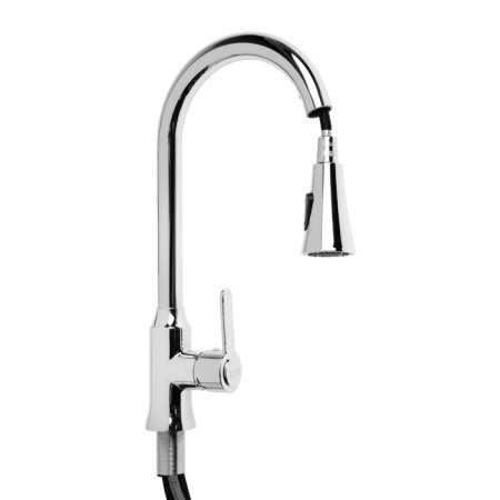 Zein Z3710 kitchen mixer, exhaust surplus, 2 modes, ABS plastic, chrome-4
