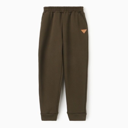 Children's trousers, I was launched, khaki color, height 128 cm