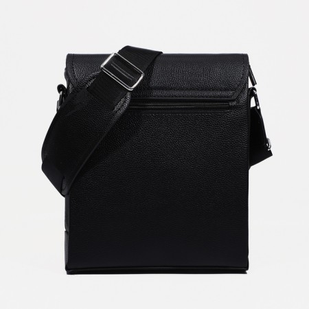 Male bag, black color-3