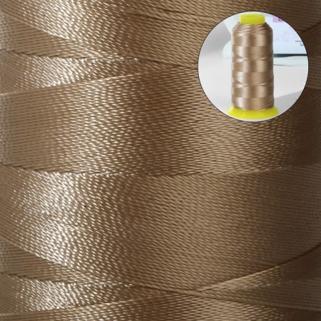 Shoe threads, 300d/3, 800 m, beige color-1