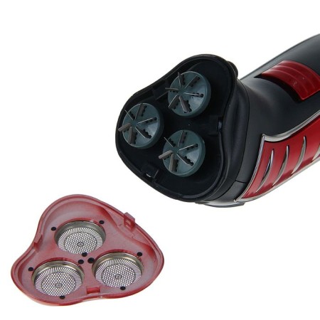 Electric blower Sakura SA-5414RB, 3 watts, grid, 3 floating heads, trimmer, battery, red-2