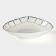 Porcelain serving “Aurora”, 500 ml, d = 19 cm, white color