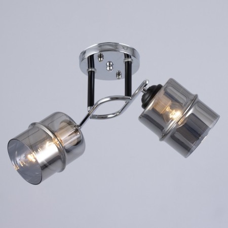 Chandelier "Erion" 2he27 40W chrome 48x26 cm-1