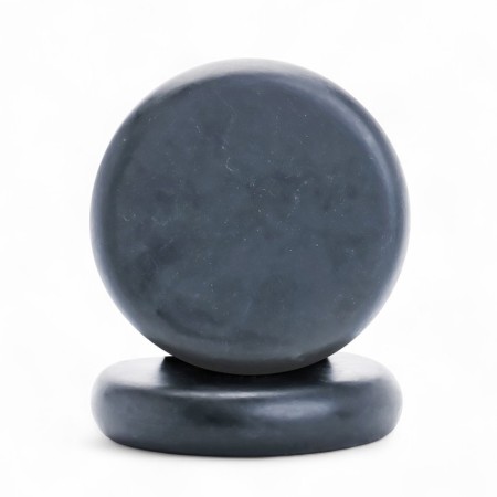 A set of massage stones from basalt, 2 pcs, 10 cm-3
