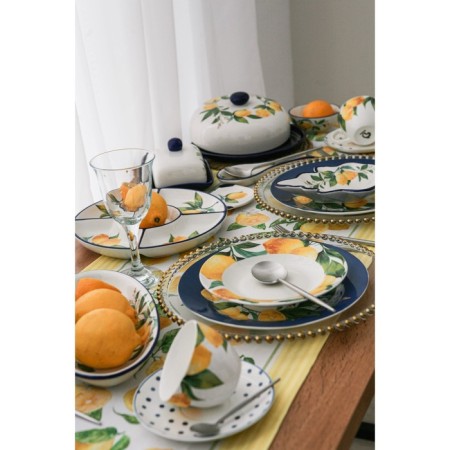 Limon ceramic shareholder, 600 ml, d = 15.5 cm, white color-8