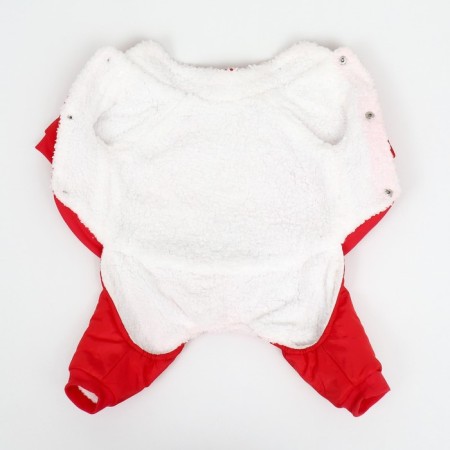 SPORT COMBINESON with reflective stripes, size 2xl (DS 45, OG 55, Osh 45 cm), red 96672-6