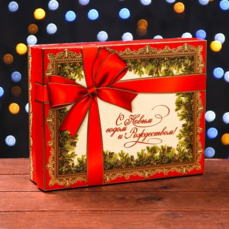Gift box "Red Bant", 23.5 x 6.5 x 18.7 cm 7063729