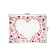 Decorative panel with photo printing "Heart of flowers", horizontal, size 150x200 cm