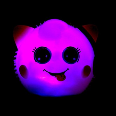 Hedgehog "cat" light with a squeam, color mix-6