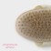 Massage brush for the body of the share, with a pen, natural bristles