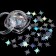 Sequins for the decor "Star Night", multi -colored