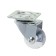 Furniture wheel, d = 35 mm, on the site, transparent