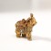 Polystone souvenir "Bronze elephant with a blanket from the Arab carpet" mix 6x5.5x2.5 cm