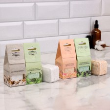 Set of salt briquettes of cubes 