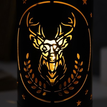 Figure Light "Great Deer", 12.3x21 cm, 1 LED. Aaah3 (not in the set.), The glow is warm white-2