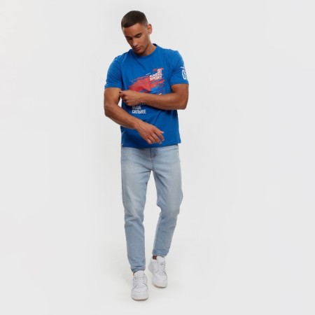 President T -shirt is faster. Fore. Sitter, size L, Blue color-7