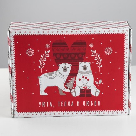 Folding box "New Year", 30.7 x 22 x 9.5 cm, New Year-3
