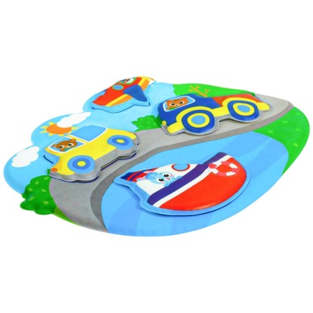The toy developing for the bath "Correspondence", the base+ 4 stickers, types of mix, crumb I-11