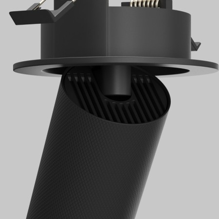 The built-in lamp Technical C081CL-01-GU10-B, 1x10W, 5.4x5.4x14.1 cm, GU10, black color black-6