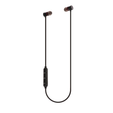 Wireless headphones Luazon VBT 1.6, vacuum, 90 mAh, on magnets, metal case, black-2