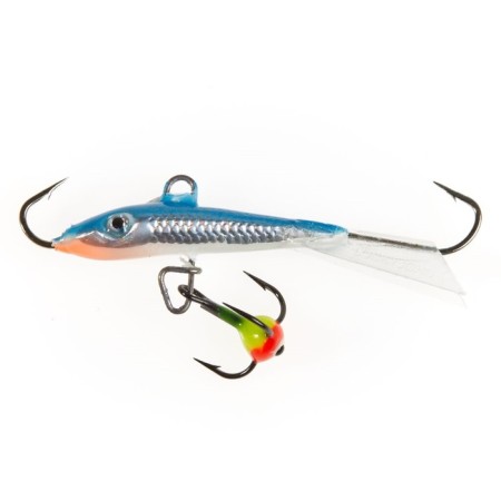 Balancir Lucky John Fin 3 + tee, 4 cm, color 15h blister-4