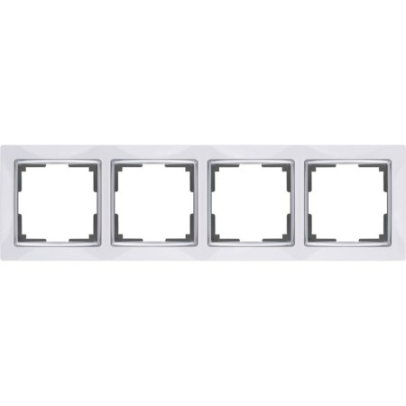 Frame for 4 posts WL03-FRAME-04-WHITE, white color