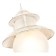 Suspension lamp 1x60W E27, size 18x18x120 cm