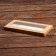 Gift box for tiles of chocolate, craft, 18 x 9 x 1.4 cm
