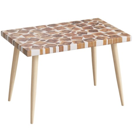 Journal table "Mix Mini", 630 × 400 × 437 mm, array / resin color-1