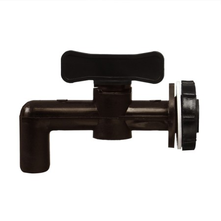 Tap for tank, barrels, canists, d = 20 mm, brown-2