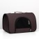 Bag - Animal carrying, 2 entrances, 46 x 28.5 x 30 cm, brown
