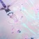 Notebook of 48 sheets in the Lavender mood cage, covered cardboard, metallization, mix