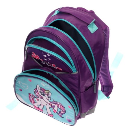 School backpack, 37 x 26 x 13 cm, ergonomic back, Calligrata Academy of Sciences "Unicorn"-8