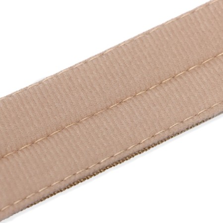 A collar with a soft lining, 75 x 4 cm, Osh 51-61 cm, sand-8