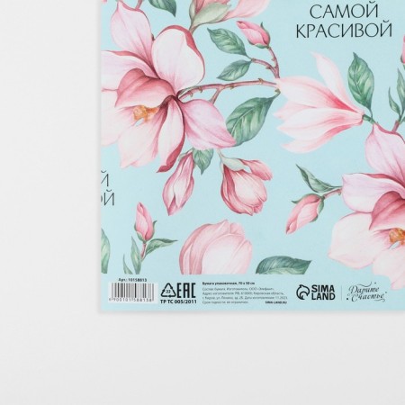 Paper Glossy Paper "Tender Magnolia", 50 x 70 cm-3