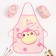 Set of children for creativity saving and I "Monkey" apron 39x50 cm and sleeves