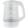 Electric kettle JVC JK-KE1512, glass, 2200 watts, 1.7 l, white
