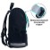 School standard, 36 x 26 x 16 cm, + bag for shoes 40 x 32 cm, calligrata n "Game", black