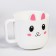 Children's mug 260 ml., "Bunny", white color