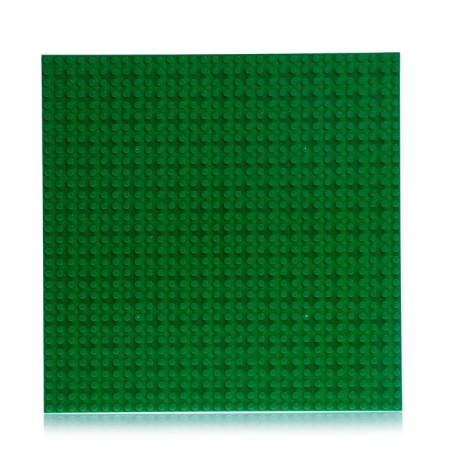 Pereknotye plate for designer, 25.5 × 25.5 cm, green color