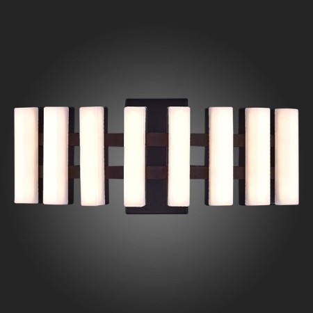 Sconces st. SL6203.401.06. Estense. 1x6 W, LED, 3000K, 480 LM, 21.5x12 cm, black color-2