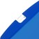 Badge horizontal, external 100 x 79 mm, internal 85x54 mm, silicone, blue